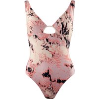 Gymshark Riemchen Back Damen hellrosa Badeanzug