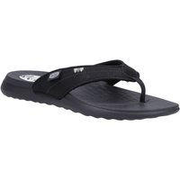 HEYDUDE Christi Flip Klassische Polyurethan Damen Schwarz Sandalen