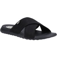 HEYDUDE Christi Slide Distressed Polyurethan Damen Schwarz Sandalen