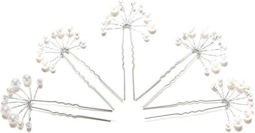 *** Haarnadel - Perle/farbenfrohe Perlen - 3 Stück - Van Heble® *** von Heble