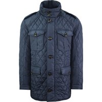Hackett London Winter Holborn Herren Navy Mantel