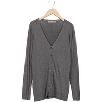 Hallhuber Damen Strickjacke, grau, Gr. 36