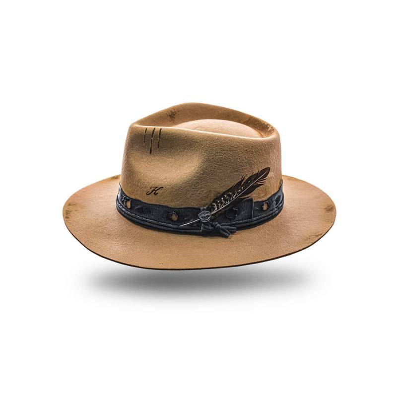 Handgearbeiteter Woll-Filzhut -Quinn- mit Hutband im Rusty-Vintage Look der Marke Kastori Handgearbeiteter Woll-Filzhut -Quinn- mit Hutband im Rusty-Vintage Look der Marke Kastori von Kastori