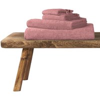 Handtuch Skyline Color 50x100 altrosa - SCHIESSER Home 50*100 von Schiesser