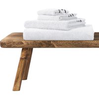 Handtuch Skyline Color 50x100 weiß - SCHIESSER Home 50*100 von Schiesser