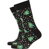 Happy Socks Mittelhohe Socken mit Christbaum-Motiv von Happy Socks