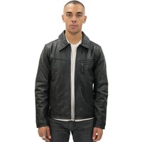 Harrington-Lederjacke aus Rindsleder für Herren-Lima