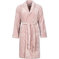 Heat Holders - Damen Fleece-Morgenmantel für den Winter - Dusty Pink