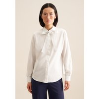Hemdbluse Damen Weiß