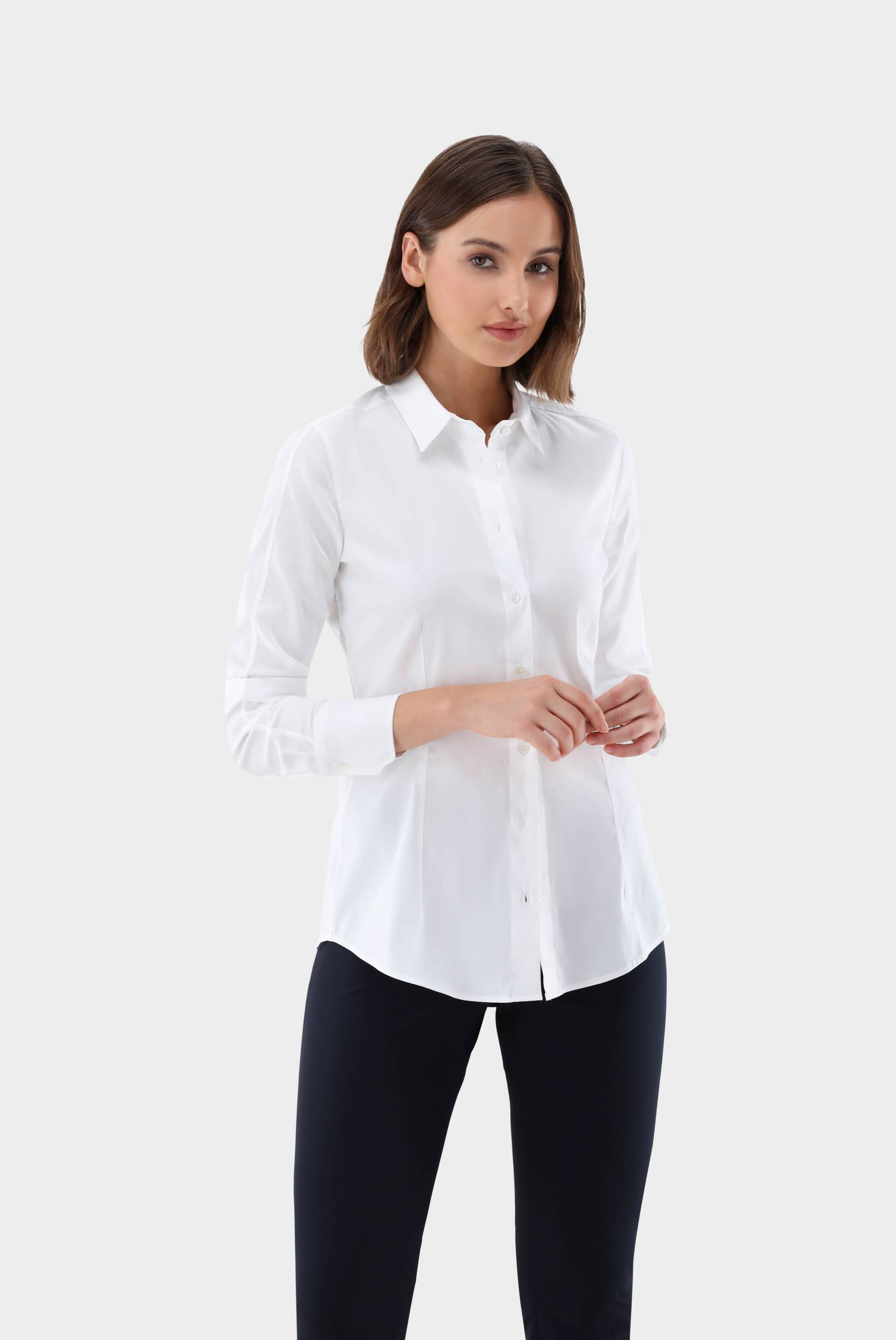 Hemdbluse mit Stretch Slim Fit Hemdbluse mit Stretch Slim Fit von van Laack