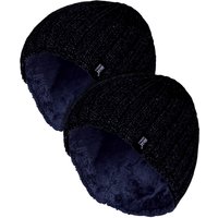 Herren Chunky Soft Winter Rippenmütze - 2er Pack