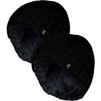 Herren Chunky Weicher Winter Ribbed Hut - 2er Pack