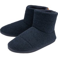Herren-Hausschuhe | Dunlop | Memory Foam | Haus Haus Schlafzimmer | Harte Sohle | Großes Geschenk für Ihn - Navy