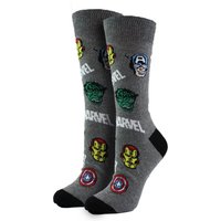 Herren Marvel Socken | Neuheit Captain America, Spiderman, Superman, Iron Man, und Hulk Socken | Marvel Geschenke - Marvel
