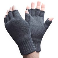 Herren Winter Warm 3.2 TOG Fleece gefüttert Isolierte Fingerlose Handschuhe