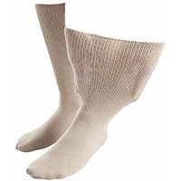 Herren & Damen Extra Wide Soft Cotton Oedema Socken für geschwollene Füße