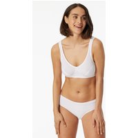Hipster 2er-Pack Organic Cotton weiß - 95/5 38 von Schiesser