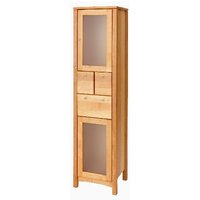 Hochschrank schmal aus Erlenholz