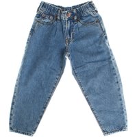 Hochsitzende Barrel-Jeans 725740 Mädchen
