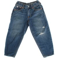 Hochsitzende Barrel-Jeans 813605 Mädchen