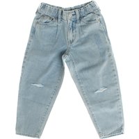 Hochsitzende Barrel-Jeans 813605 Mädchen