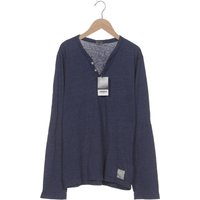 Hollister Herren Langarmshirt, marineblau, Gr. 48