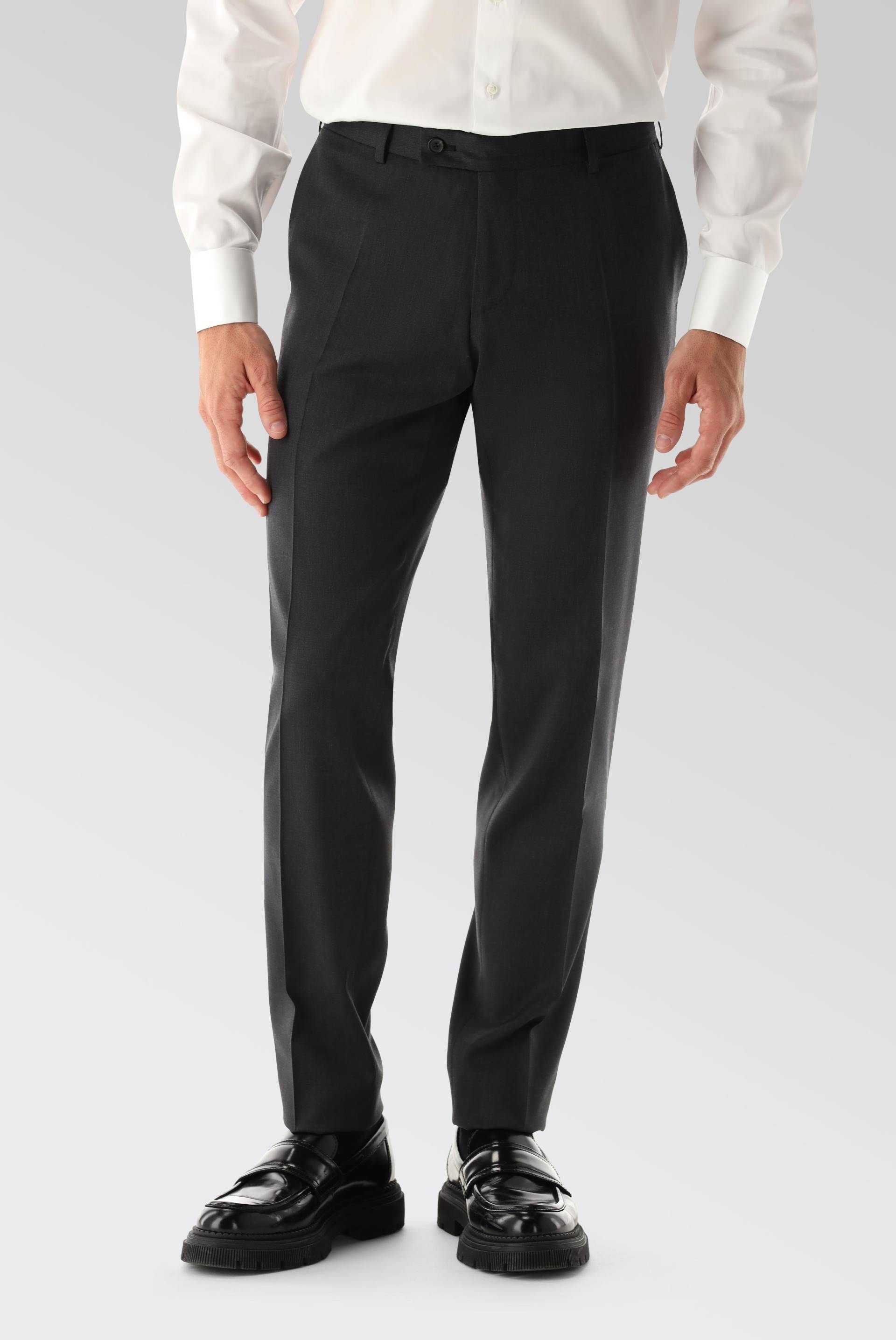 Hose aus Wolle Slim Fit von van Laack