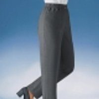 Hose in Schlupfform in 10 Farben Anthrazit Mel. Grösse 42 anthrazit mel Gr. 42 Damen