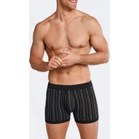Hose kurz Feinripp 2er-Pack mit Eingriff schwarz gestreift - Original Classics 7 von Schiesser