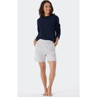Hose kurz grau-meliert - Mix+Relax 34 von Schiesser