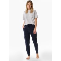 Hose lang Bündchen dunkelblau - Mix+Relax 42 von Schiesser
