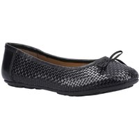 Hush Puppies Damen/Damen Ballerina Leder Pumps (Schwarz)