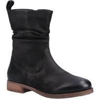 Hush Puppies Emilia Leder Damen Schwarz Stiefel Hush Puppies Emilia Leder Damen Schwarz Stiefel