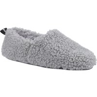 Hush Puppies Emily Kunstfell Damen Grau Hausschuhe Hush Puppies Emily Kunstfell Damen Grau Hausschuhe