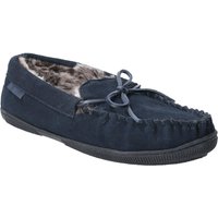 Hush Puppies Herren Ace Slip On Leder Pantoffel (Marine)