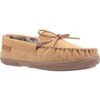 Hush Puppies Herren Ace Slip On Leder Pantoffel (Tan)