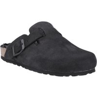 Hush Puppies Jade Leder Damen Schwarz Hausschuhe Hush Puppies Jade Leder Damen Schwarz Hausschuhe