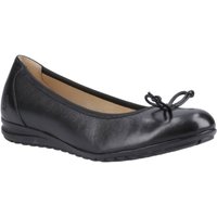 Hush Puppies Lucille Damen Ballerinas aus schwarzem Leder Hush Puppies Lucille Damen Ballerinas aus schwarzem Leder