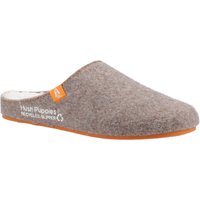 Hush Puppies The Good 90% Recyceltes RPET Polyester Herren Hausschuhe Braun