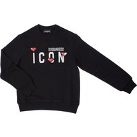 Icon Rundhals-Sweatshirt DQ2033D0-09BDQ Mädchen