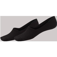 Inshoe-Herrensocken 2er-Pack schwarz - Long Life Cool 41/42 von Schiesser