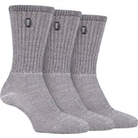 JEEP - 3 Paar Herren Vintage Baumwolle gepolstert Socken für Wanderschuhe