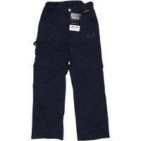 Jack Wolfskin Jungen Stoffhose, marineblau, Gr. 116