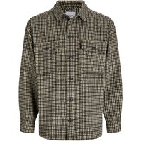 Jack & Jones Herren Freizeit Hemd JJEBRADLEY OLLIE OVERSHIRT Relaxed Fit von jack & jones