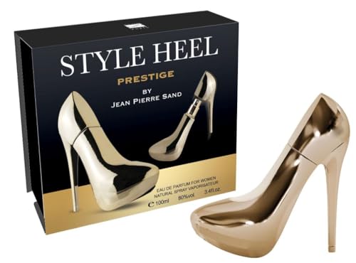 Jean-Pierre Sand - Style Heel Prestige - Eau de Parfum, Parfum für Frauen im Sammlerflakon, ideal als Geschenk - Damenparfum im Damenschuh-Flakon (100ml) von Jean-Pierre Sand