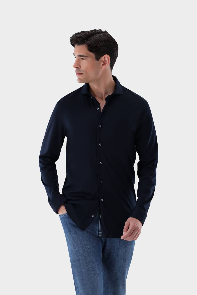 Jersey Hemd aus Schweizer Baumwolle Slim Fit von van Laack