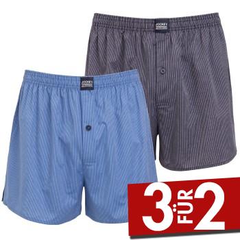 Jockey 2-er-Pack Woven Boxer Shorts 3XL-6XL