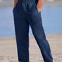 Jogginghose aus reiner Baumwolle in 5 Farben Marine Grösse 56 marine Gr. 56 Herren