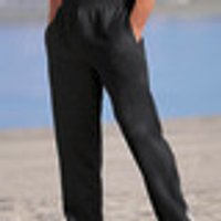 Jogginghose aus reiner Baumwolle in 5 Farben Schwarz Grösse 58 schwarz Gr. 58 Herren