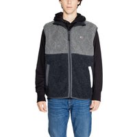 Jungen Sherpa Weste im Colorblock-Stil